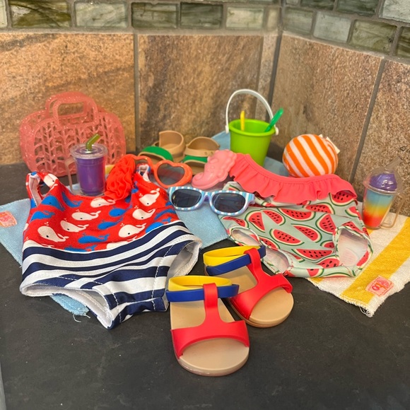 Our Generation Toys Our Generation Beach And Rollerblade Accessory
